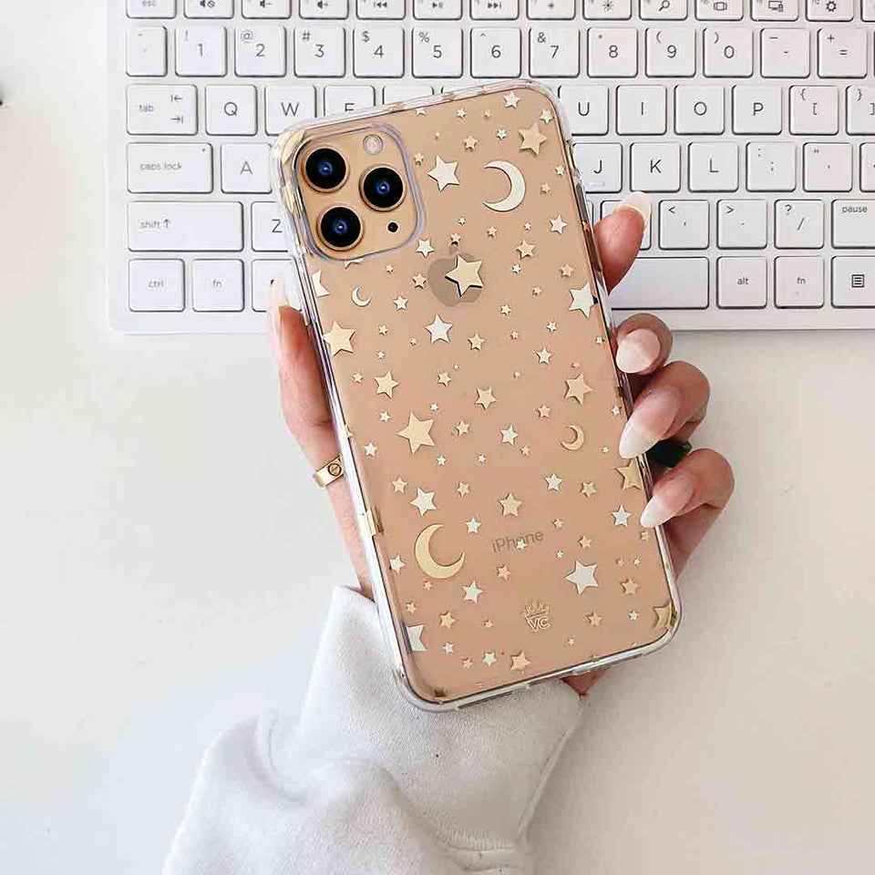 Starry Night Clear iPhone Case