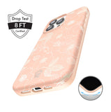 Peach Blossom Floral iPhone Case