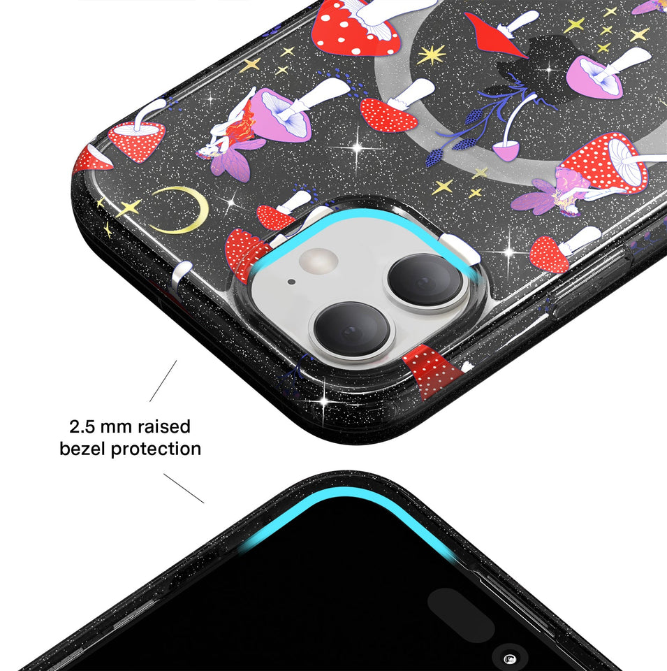 Mystic Mushrooms iPhone Case