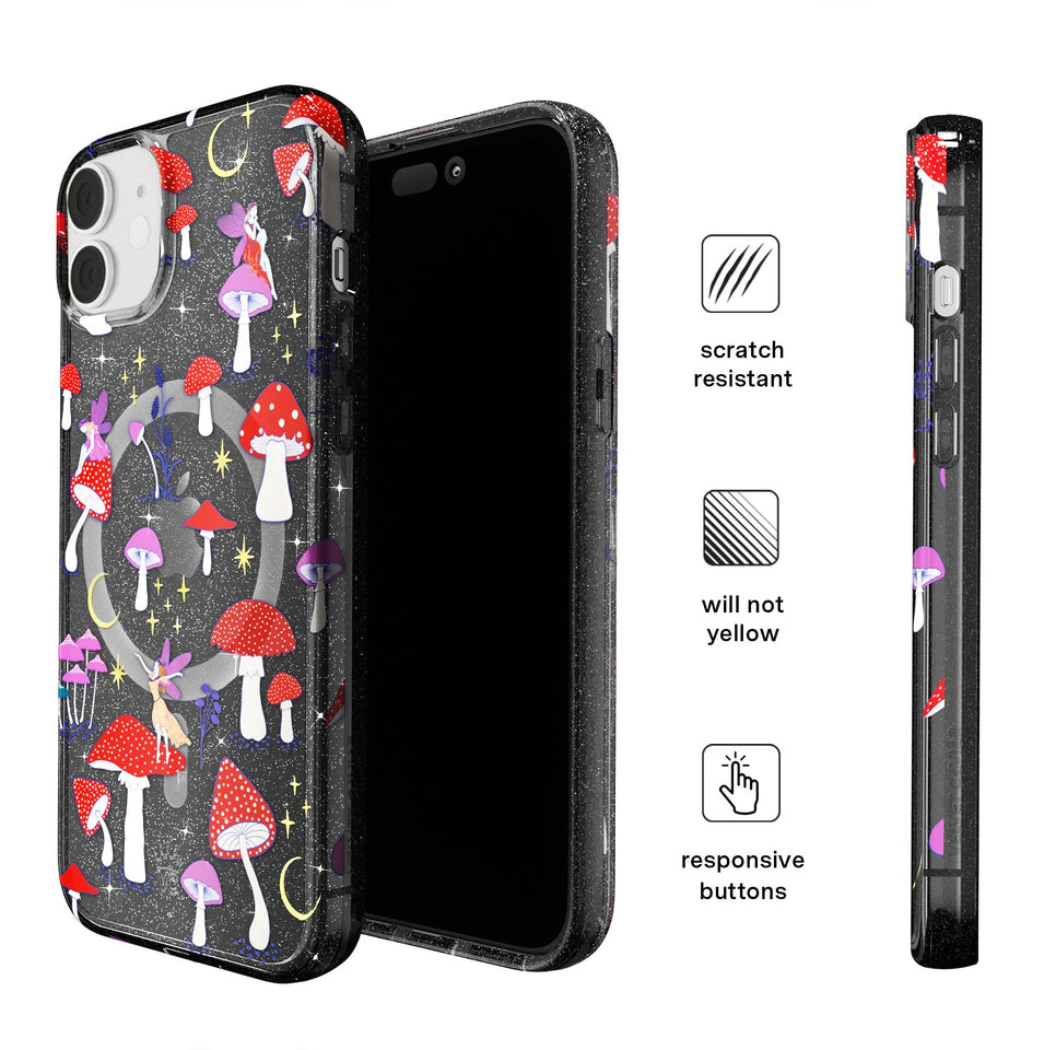 Mystic Mushrooms iPhone Case