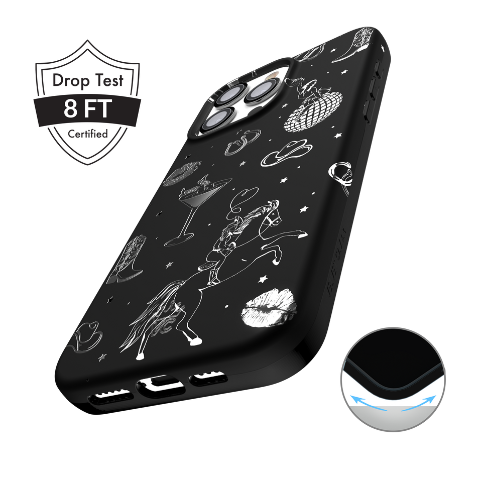 Disco Cowgirl iPhone Case