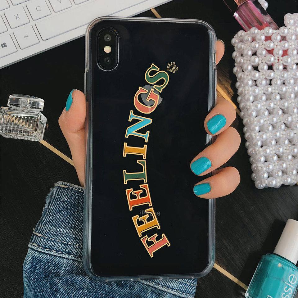 Feelings Clear iPhone Case