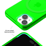 Neon Green Clear iPhone Case