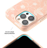Peach Blossom Floral iPhone Case