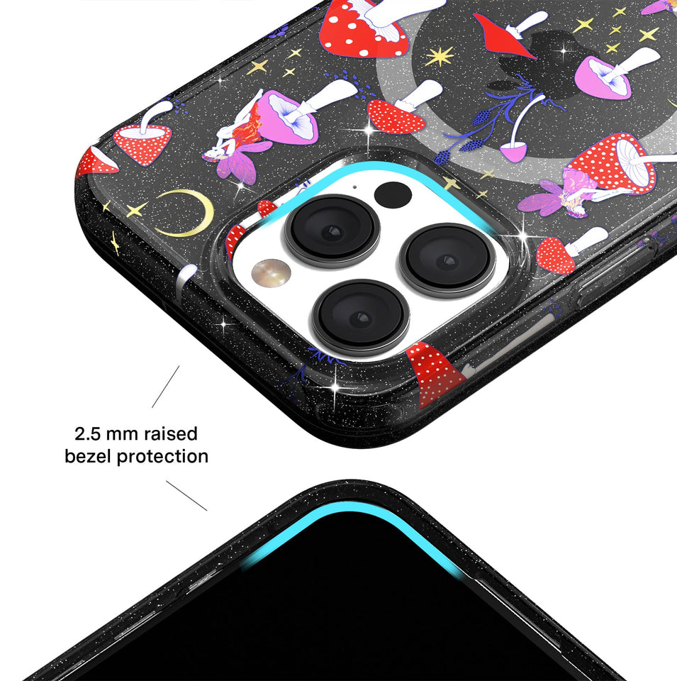 Mystic Mushrooms iPhone Case