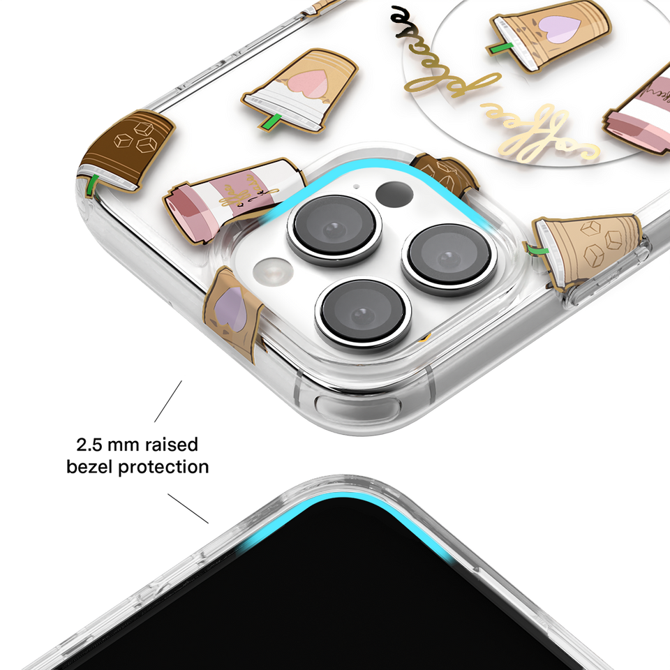 Coffee First iPhone Case