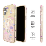 Enchanted Mushrooms iPhone Case