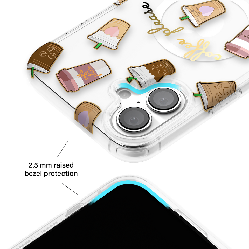 Coffee First iPhone Case