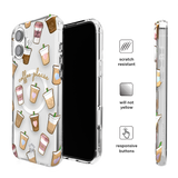 Coffee First iPhone Case