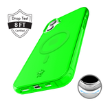 Neon Green Clear iPhone Case