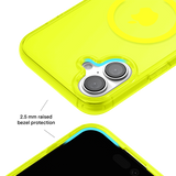 Neon Yellow Clear iPhone Case