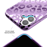 Amethyst Leopard iPhone Case