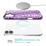 Amethyst Leopard iPhone Case