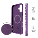 Amethyst Leopard iPhone Case