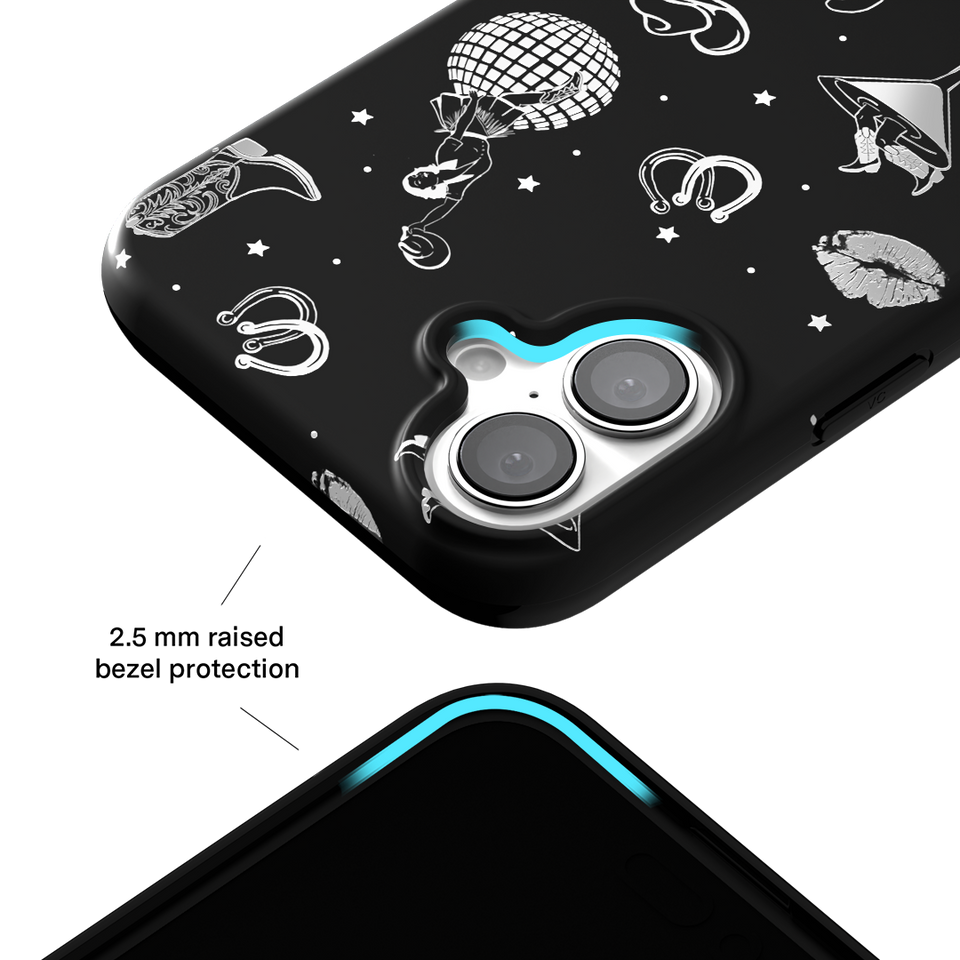 Disco Cowgirl iPhone Case