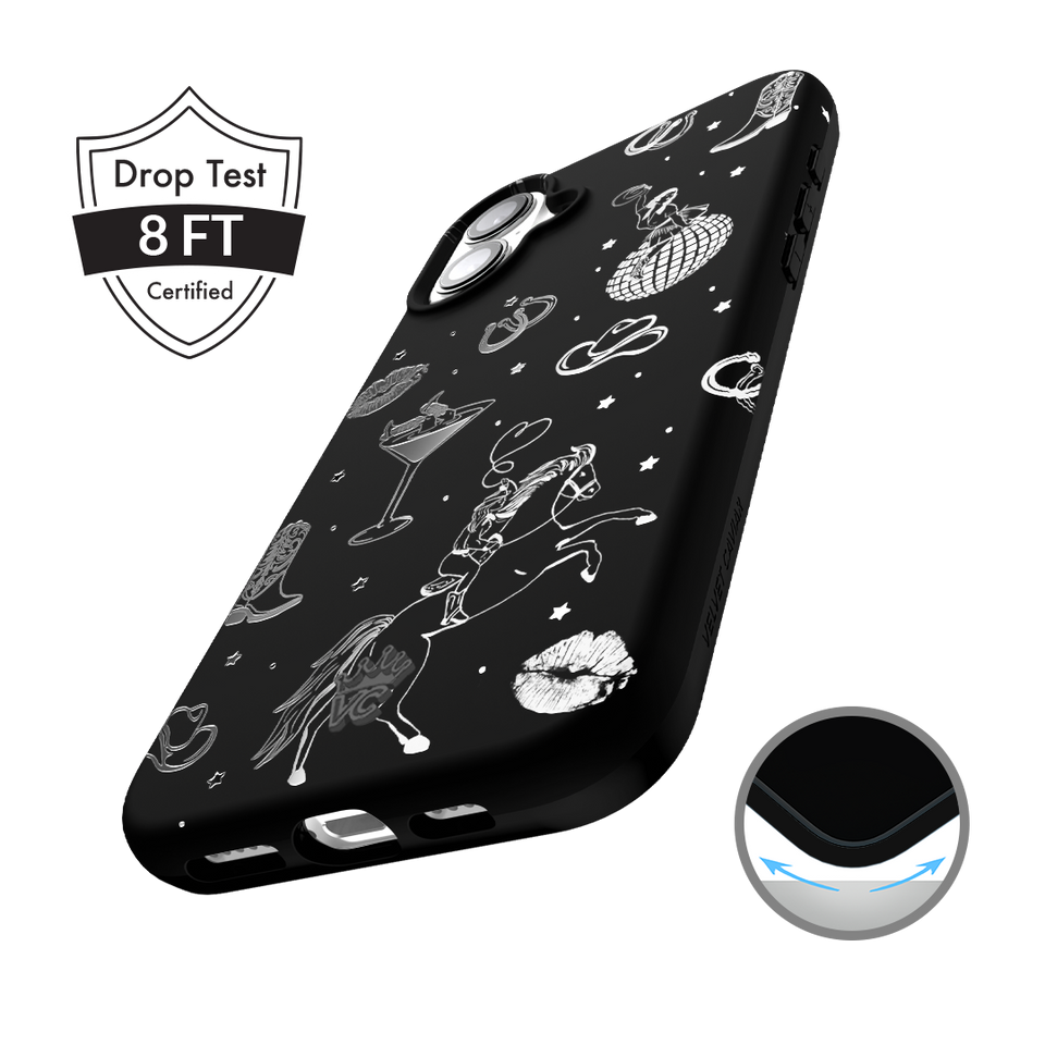 Disco Cowgirl iPhone Case