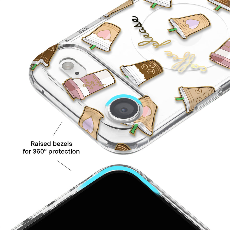 Coffee First iPhone Case