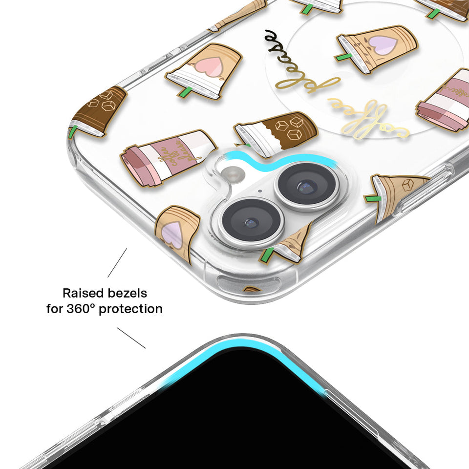 Coffee First iPhone Case