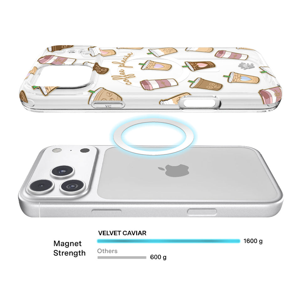 Coffee First iPhone Case