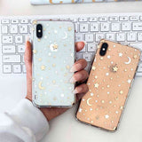 Starry Night Clear iPhone Case