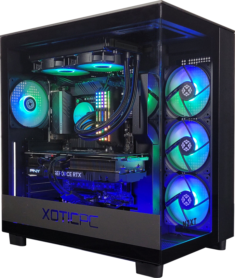 XOTIC PC GX11 H9 Flow Essential Gaming Desktop w/ INTEL Z890 & DDR5