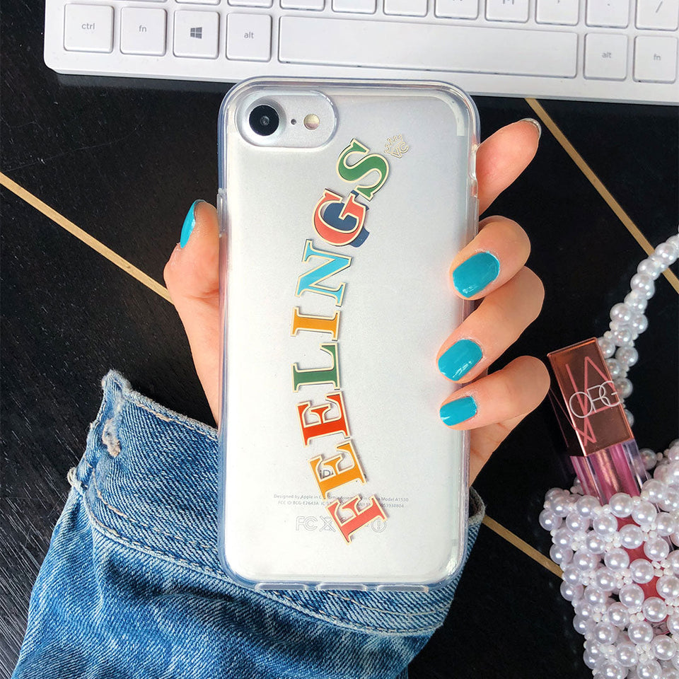 Feelings Clear iPhone Case