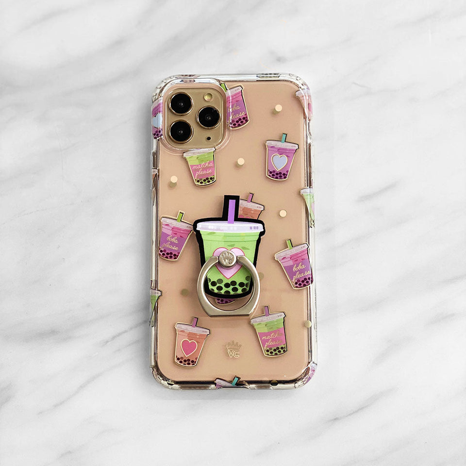 Matcha Clear iPhone Case