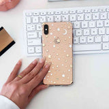 Starry Night Clear iPhone Case