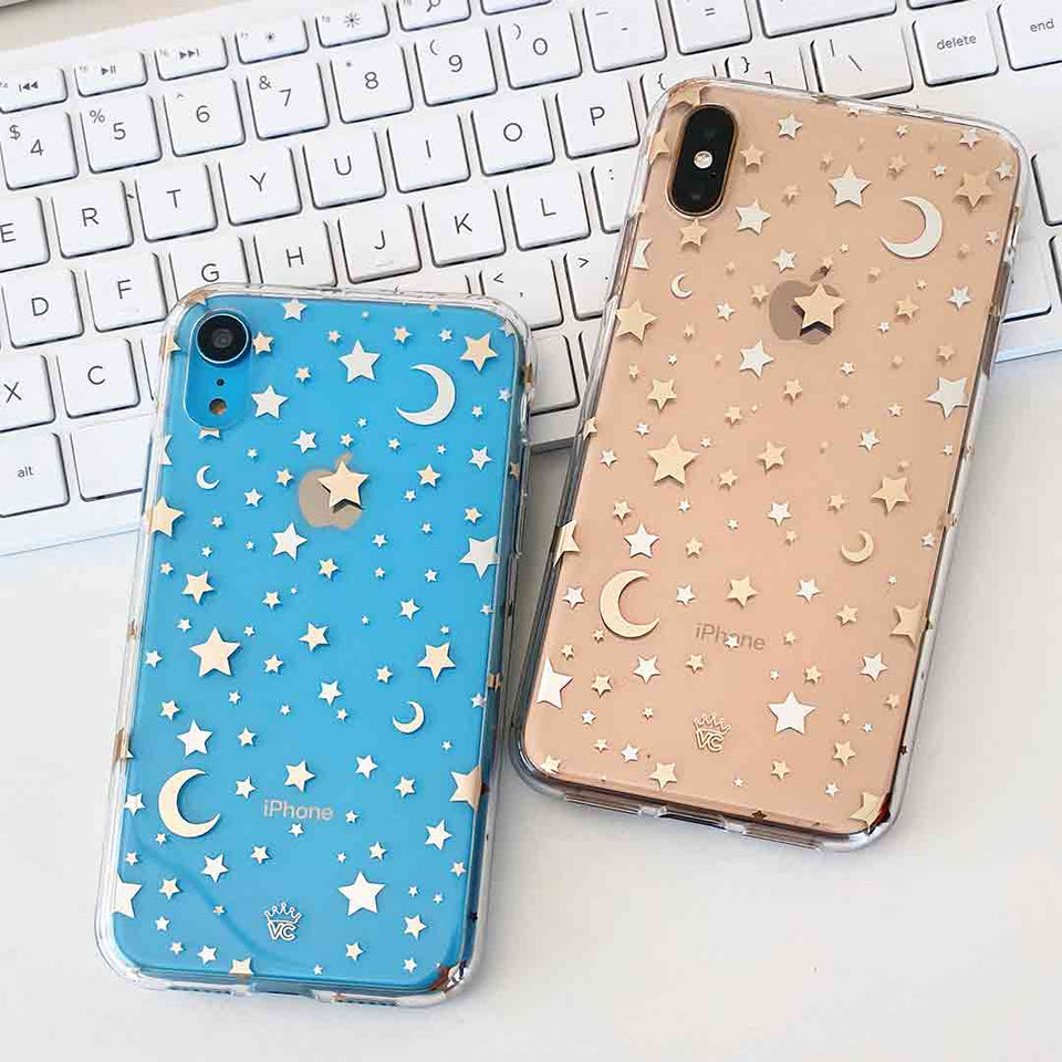 Starry Night Clear iPhone Case