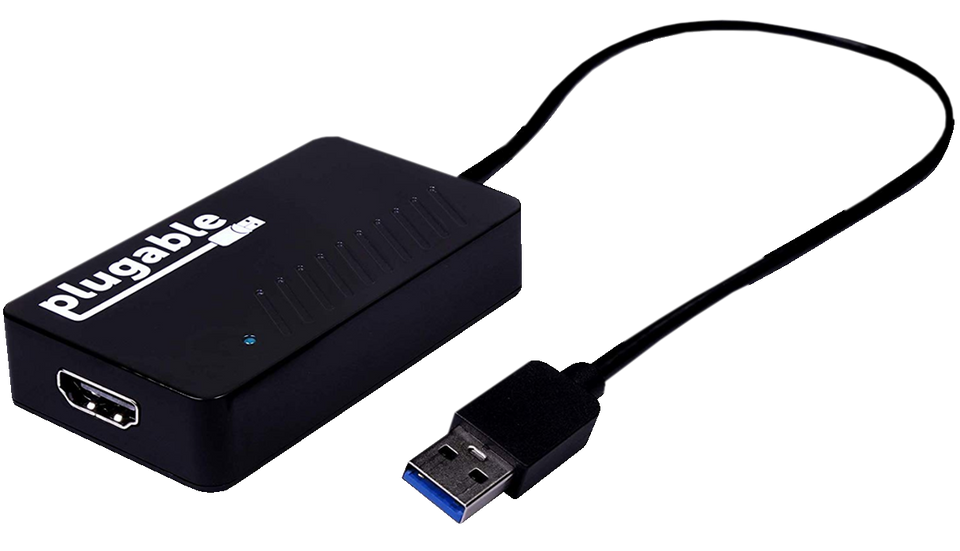 1x USB to HDMI UHD Video Adapter