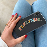 Feelings Clear iPhone Case