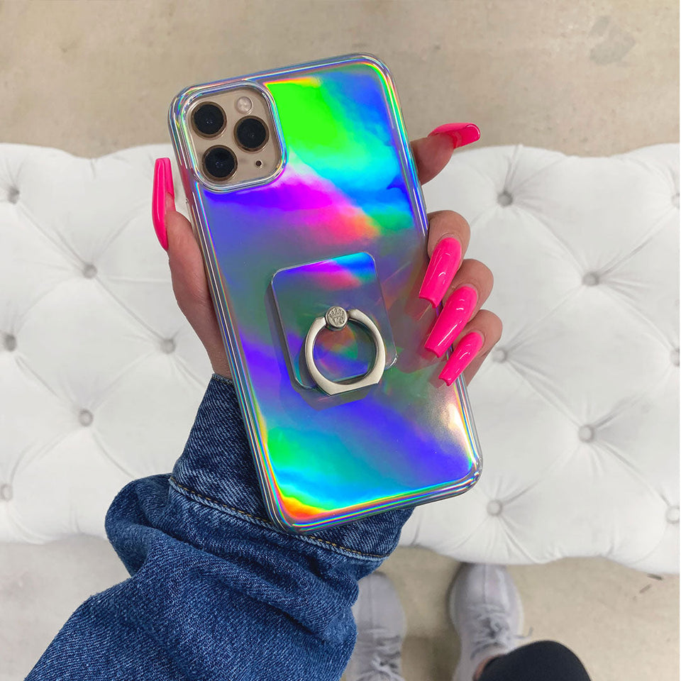 Holo Nebula iPhone Case