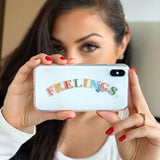 Feelings Clear iPhone Case