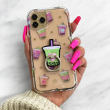 Matcha Clear iPhone Case