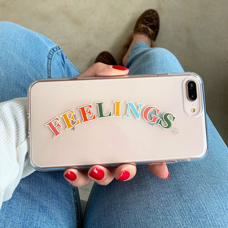 Feelings Clear iPhone Case