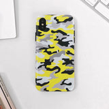 Yellow Camo iPhone Case