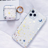 Starry Night Clear iPhone Case