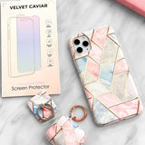Geometric Marble iPhone Case
