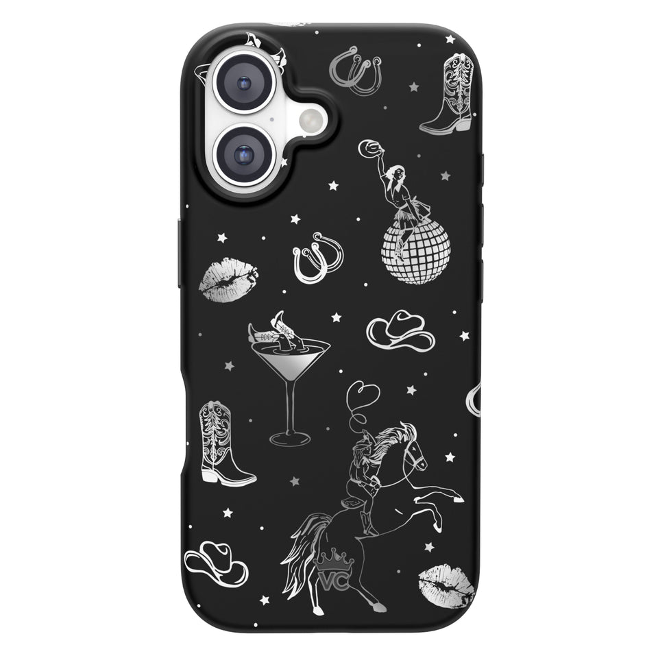 Disco Cowgirl iPhone Case