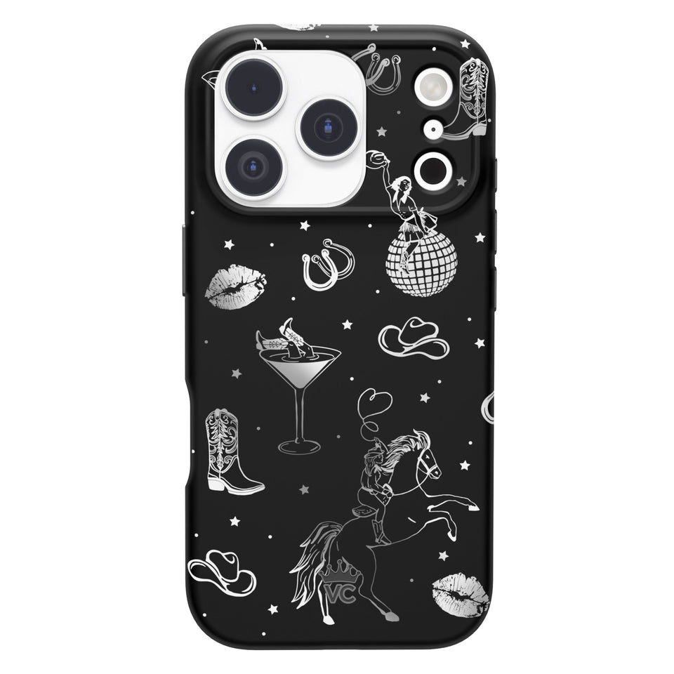 Disco Cowgirl iPhone Case