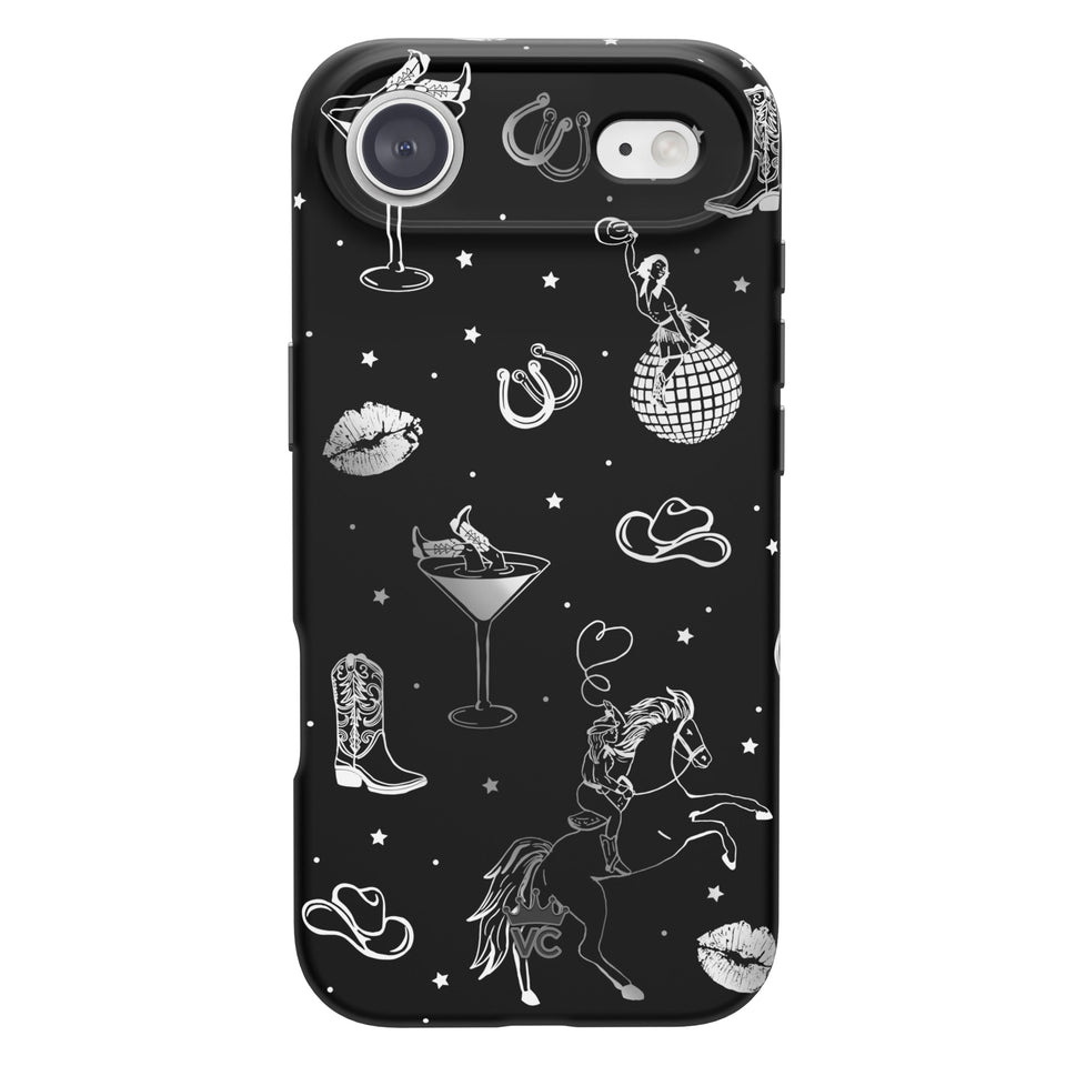 Disco Cowgirl iPhone Case