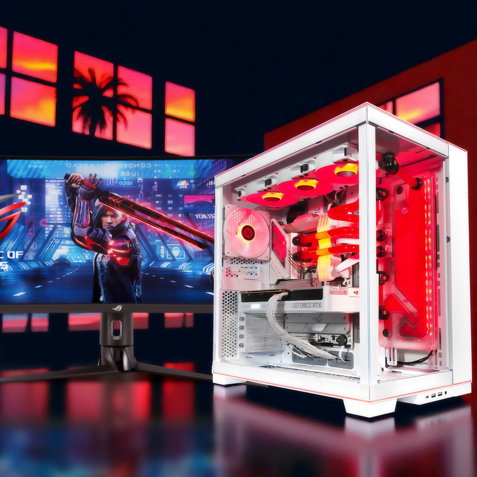 EVO O11D Ghost Ready to Ship Gaming PC