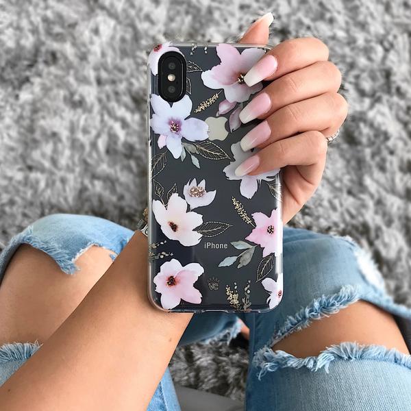 Magnolia Floral iPhone Case