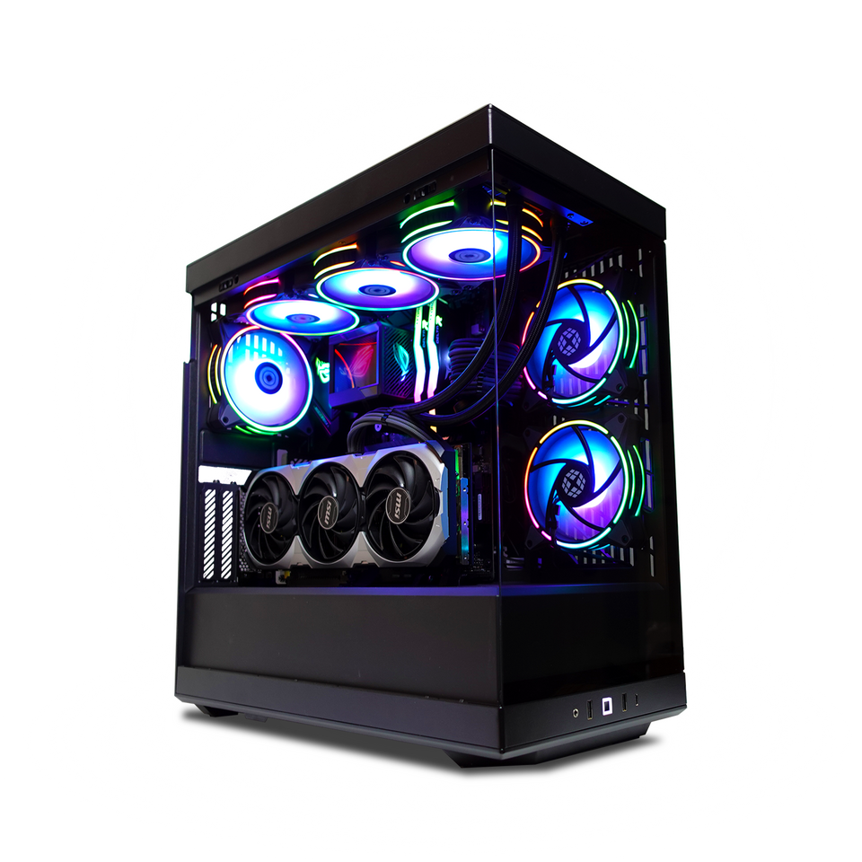 XOTIC PC G6 HYTE Y40 Essential Gaming Desktop w/ INTEL B860 & DDR5
