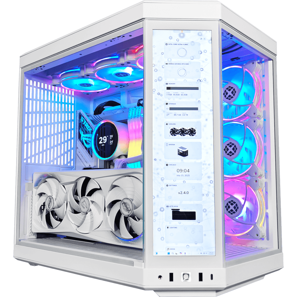 GX13 HYTE GHOST Black Label Gaming Desktop