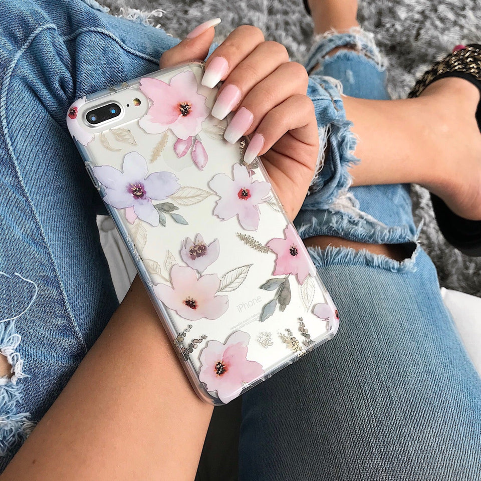Magnolia Floral iPhone Case