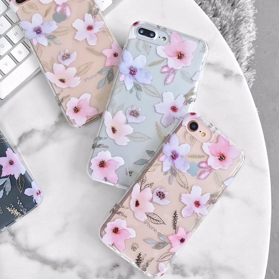 Magnolia Floral iPhone Case