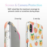 Just Peachy iPhone Case