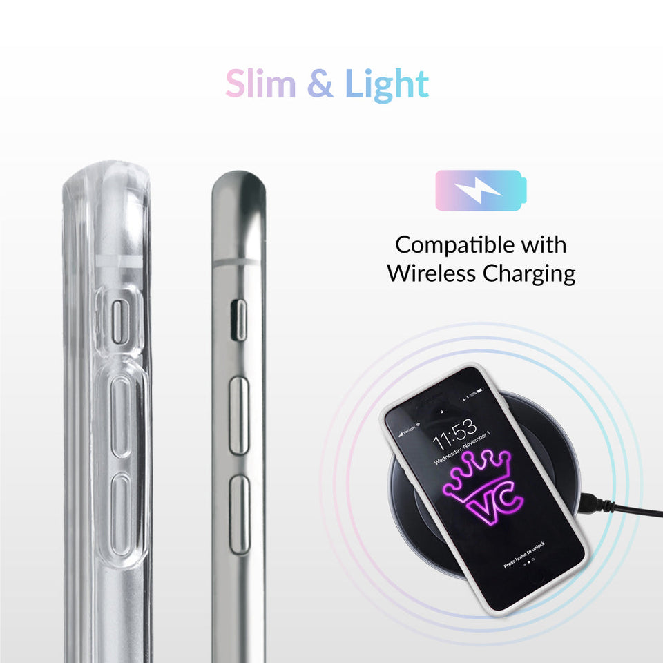 Glitter Flames iPhone Case by Nessa