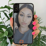 Silver Reflective Mirror iPhone Case